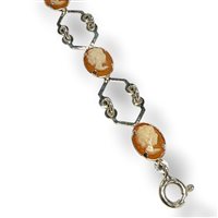 Bracciale Mandile 1922 Donna Cammei  in Argento Conchiglia 2MBRCM18.3 - 2MBRCM18.3